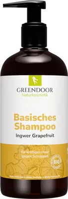 Produktbild von GREENDOOR Basisches Shampoo Ingwer Grapefruit