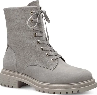 Produktbild von Tamaris Damen Stiefelette Reißverschluss Warmfutter Schnürung Profil 1-26222-41, Größe:39 EU, Farbe:Grau