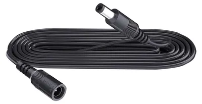 Productafbeelding van 1 m verlengkabel, stekker 5,5 mm x 2,1 mm, DC 5 V tot 24 V