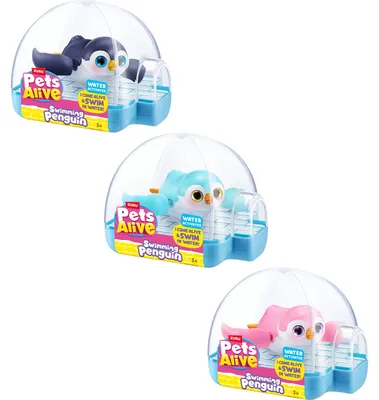 Produktbild von Pets Alive Swimming Penguin, Badetier, Junge/Mädchen, 3 Jahr(e), Gemischte Farben