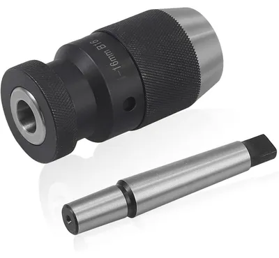 Immagine prodotto di Mandrino autoserrante B16 da 1 a 16 mm con cono MK2 per tornio e trapano