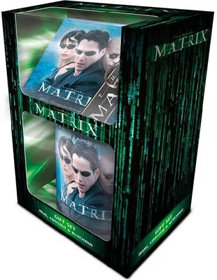 Zdjęcie produktu dla Pyramid International The Matrix - Zestaw oficjalnego kubka na prezent, zawiera podstawkę, brelok do kluczy