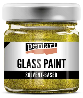 Zdjęcie produktu dla Farba do szkła PENTART - 30 ml - sparkling gold