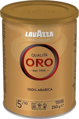 Produktbild von Lavazza Kaffee Qualita Oro Espresso Arabica Röstkaffee Bohnenkaffee 250g