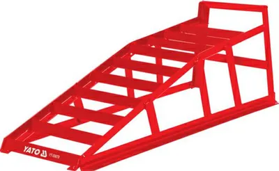 YATO Auffahrrampe 1 Tonne Tragkraft, 81x21x27 cm