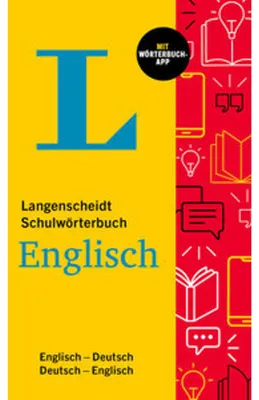 Produktbild von Langenscheidt Schulwörterbuch Englisch