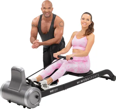 Produktbild von Miweba Sports Profi Rudergerät | Heimtrainer klappbar - 6 Widerstandsstufen - leise Rudermaschine - Rowshaper - LCD Display - Fitnessgerät für Zuhause