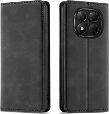 Immagine prodotto di CUSTODIA CON CHIUSURA A CLOSETTO per Xiaomi Redmi Note 14 Pro 5G |Pro+ 5G Magnetica in pelle