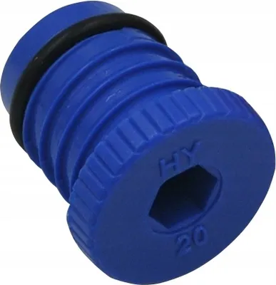 Obrázek produktu pro Tvarovka pro PEX trubky 16 x 2 modrá 16 mm O-kroužek