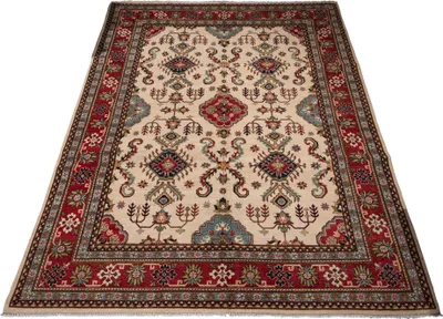 Zdjęcie produktu dla Ręcznie tkany dywan Ghazni / Kazak - 354x271 CM