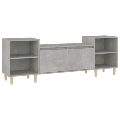 Immagine prodotto di Mobile TV grigio cemento 160x35x55 cm materiale a base di legno