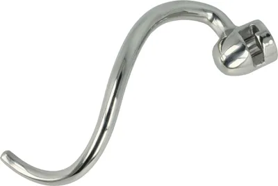 Produktbild von vhbw Knethaken kompatibel mit KitchenAid KSM180, KSM160A, KSM85PS, KSM75, KSM155, KSM158 Küchenmaschine - Rührhaken, 18 x 6 cm, Edelstahl Silber