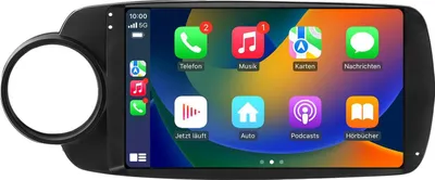 Produktbild von Android Autoradio 9 Zoll 64GB für Toyota Yaris 2012-2017 CarPlay Android Auto Navi Bluetooth DAB+ Rückfahrkamera