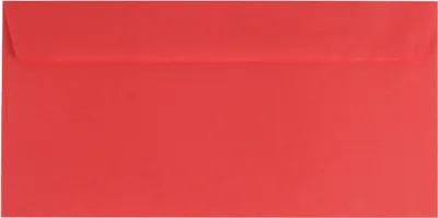 Produktbild von 25 farbige Briefumschläge / Din lang / Farbe: rot