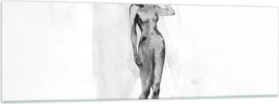 Produktbild von Bilder auf glas - Einteilig - Nacktheit Frau Körper - 160x50cm - Glasbilder - Wandbilder - Bilder - zum Aufhängen bereit - Wanddekoration aus Glas - Glas Bilder - Wandbild auf Glas - GAB160x50-5075