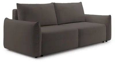Produktbild von Selsey Theolla – 3-Sitzer-Schlafsofa mit Chenille und Bettkasten, Braun