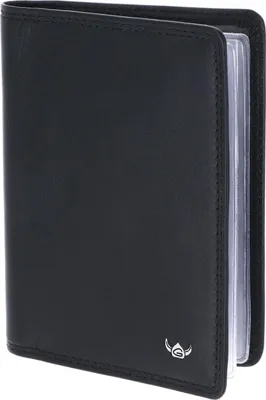 Produktbild von Golden Head Leder Ausweisetui Polo RFID Protect Ausweishülle 4408 Schwarz