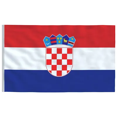 Produktbild von Kroatiens Flagge 90 x 150 cm
