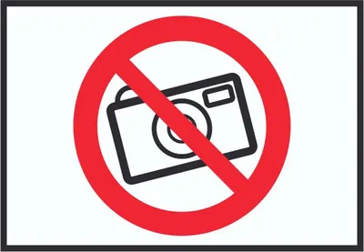 Produktbild von Fotografieren Verboten Symbol Schild Keine Photos A5 (148x210mm)