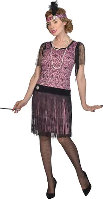 Produktbild von 20er Jahre Flapper Kostüm für Damen