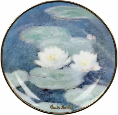 Immagine prodotto di Goebel Miniteller Claude Monet - Seerosen, Dekoteller, Teller, Artis Orbis, Fine Bone China, Bunt, 10 cm, 67063101
