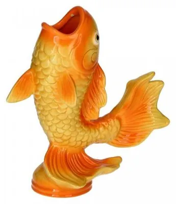 Produktbild von Gift Company Vase Mignon Fisch Orange