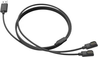 Zdjęcie produktu dla Sena 2 w 1 – magnetyczny kabel USB do ładowania, srebrny Srebrny, jeden rozmiar
