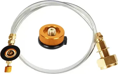 Zdjęcie produktu dla Adapter Do Napełniania Kartuszy Z Butli Gazowej Propan Lpg Wąż 60Cm