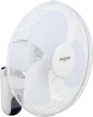 Zdjęcie produktu dla Wentylator stojący - Chłodzenie pomieszczeń - Z pilotem - 40 cm - Biały