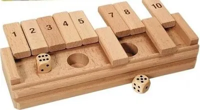 Produktbild von Klappenspiel groß, Würfelspiele Klassiker