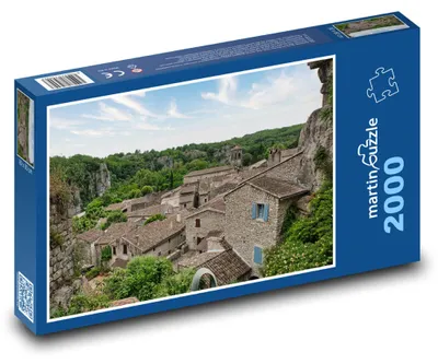 Obrázok produktu pre Puzzle 2000 Stredoveké kamenné domy - martinpuzzle