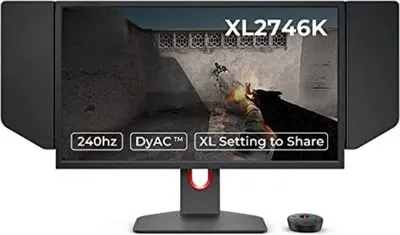 Produktbild von 27-Zoll-Gaming-Bildschirm mit 240-Hz-Bildwiederholrate