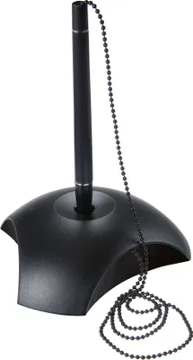 Image de HAN 1751-13 Porte-stylo DELTA - chaîne 68 cm, noir