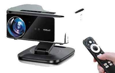 Obrázek produktu pro Projektor, Full HD 1080P, 3000 ANSI lumenů, T10PRO s TV stickem, EU zástrčka