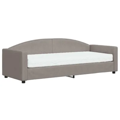 Obrázok produktu pre vidaXL Ležadlo s matracom Taupe 80x200 cm Látka