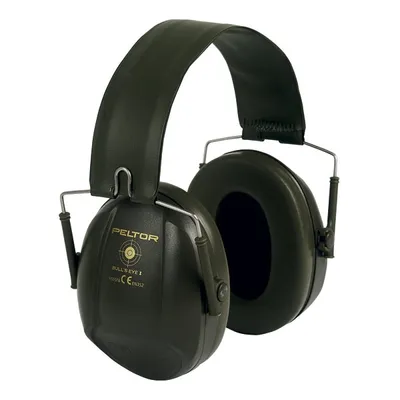 Produktbild von 3M™ PELTOR™ Bull's Eye I Kapselgehörschutz, grün, klappbar, H515FB-516-GN