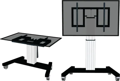 Image de Neomounts PLASMA-M2500TSILVER support d'écran plat pour bureau 2,54 m (100") Argent