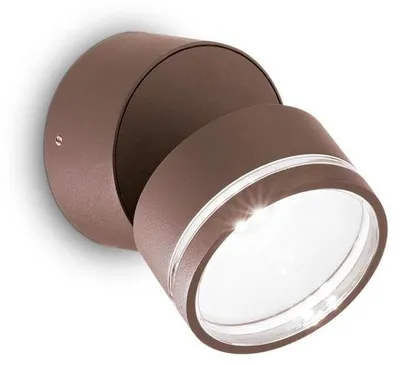 Produktbild von Applique Moderna Rund Omega Metallo Kaffee Led 7W 4000K Luce Naturale