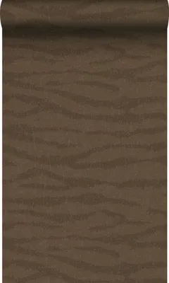 Productafbeelding van Origin Wallcoverings behang linnen-look golven donkergroen 50 x 900 cm