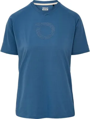 Produktbild von Briko Adventure Graphic Kurzarm-t-shirt Blau M Frau Blau M