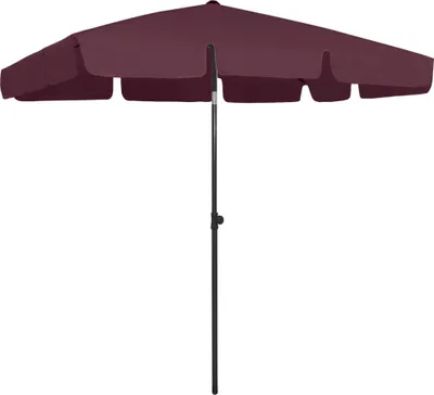 Produktbild von Strandschirm Bordeauxrot 200x125 cm