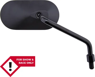 Produktbild von HIGHSIDER smart Lenkerspiegel Agila Schwarz Oval, Rechts, nicht E- (1Stk)