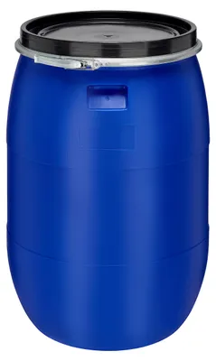Produktbild von Garronda 180L Plastikfass Lebensmittelfass aus HDPE-Plastik für Haus&Garten GD-0078, Blau