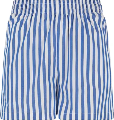 Obrázek produktu pro Urban Classics - dámské šortky TN1481 (4XL) (bílá/modrá)