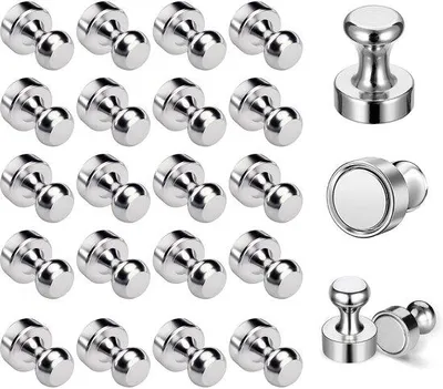 Produktbild von 24 Stück kleine Kegelmagnete, 12 x 16 mm, starke N52-Magnete, für Magneetbördel, Kühlschrank, Nägelplatte