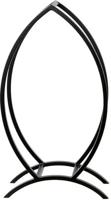 Produktbild von MAGNUS Brennholzregal R141 Schwarz Kaminregal Holzregal Ofenregal
