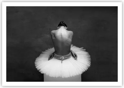 Produktbild von Poster - Poster ohne Rahmen - Ballerina Rücken Stück - 100x70 cm - Wand Bild - Wanddeko - Wandbilder - Kunstposter - Wandposter - Bilder - Kunstdruck - Wanddekoration - Wandbild - P2XAA100x70-4729