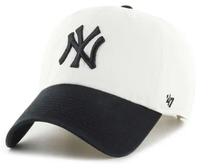 Produktbild von '47 Brand Cap MLB New York Yankees Two Tone '47 CLEAN UP Sandstone