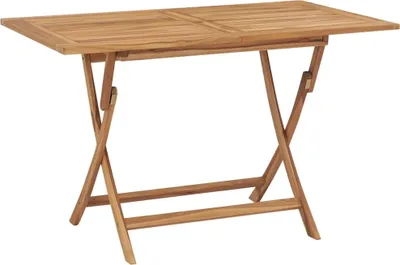 Obrázek produktu pro Skládací zahradní stůl 120 x 70 x 75 cm masivní teakové dřevo
