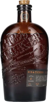 Image de Bib & Tucker 6 Years Old Small Batch Bourbon Whiskey 46% Vol. 0,7l